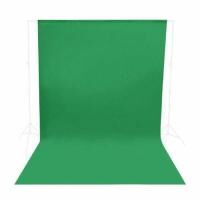 Хромакей студийный Fine cut Фон-экран 3х4.5 м Зеленый