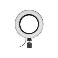 Кольцевая лампа Lesko L-16-8 LED для селфи фото и видеосъемки блогеров