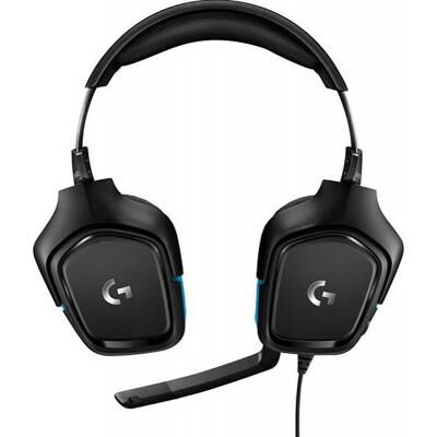 Наушники Logitech G432 7.1 Surround Sound Wired Gaming Headset (981-000770) фото в интернет магазине WiseSmart.com.ua