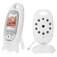 Видеоняня Baby monitor VB601 беспроводная с обратной связью и датчиком температуры Белый (100236)