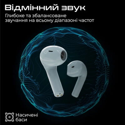 Наушники HIFuture FlyBuds3 Blue (flybuds3.blue) фото в интернет магазине WiseSmart.com.ua