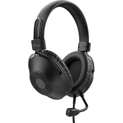 Наушники Trust Ozo Headset Eco Black (24589) фото в интернет магазине WiseSmart.com.ua