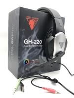 Игровые проводные наушники JEDEL со светодиодной подсветкой и микрофоном GH220 GAMING led