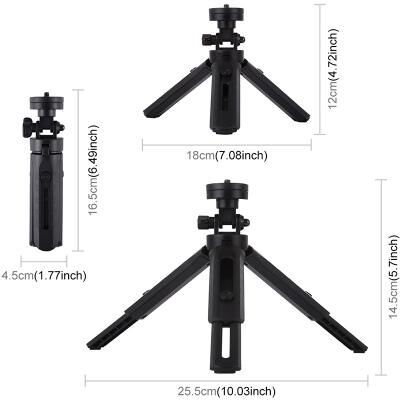 Набор блогера Puluz Ring USB LED lamp PKT3058B 4.7" + tripod 12 см (PKT3058B) фото в интернет магазине WiseSmart.com.ua