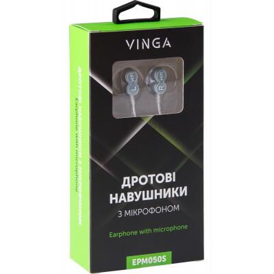 Наушники Vinga EPM050 Silver (EPM050S) фото в интернет магазине WiseSmart.com.ua
