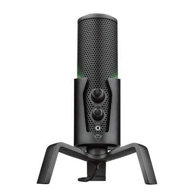 Микрофон Trust GXT 258 Fyru USB 4-in-1 Streaming Microphone Black (23465) фото в интернет магазине WiseSmart.com.ua