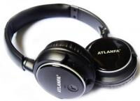 Накладные Bluetooth наушники Atlanfa AT-7612 Черные