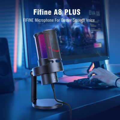 Микрофон Fifine A8 Plus фото в интернет магазине WiseSmart.com.ua