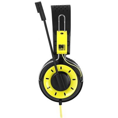Наушники Gemix N4 Black-Yellow Gaming фото в интернет магазине WiseSmart.com.ua