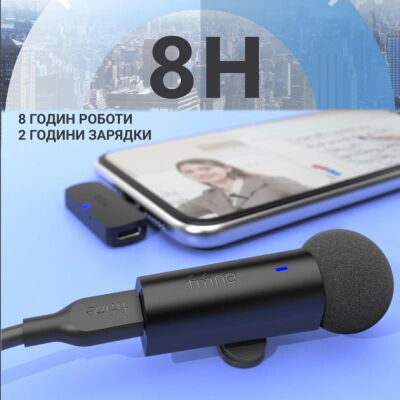 Микрофон Fifine M6 Wireless Black (M6) фото в интернет магазине WiseSmart.com.ua