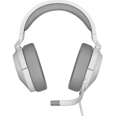 Наушники Corsair HS55 Stereo Headset White (CA-9011261-EU) фото в интернет магазине WiseSmart.com.ua
