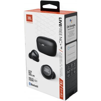 Наушники JBL Live Free NC+ Black (JBLLIVEFRNCPTWSB) фото в интернет магазине WiseSmart.com.ua