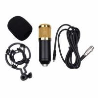 Студийный вокальный комплект 4в1 микрофон Voice Kit BM800-V10X pro с усилением голоса