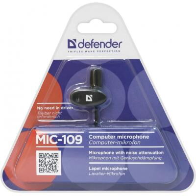 Микрофон Defender MIC-109 (64109) фото в интернет магазине WiseSmart.com.ua