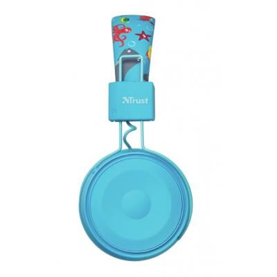 Наушники Trust Comi Kids Over-Ear Blue (23128) фото в интернет магазине WiseSmart.com.ua