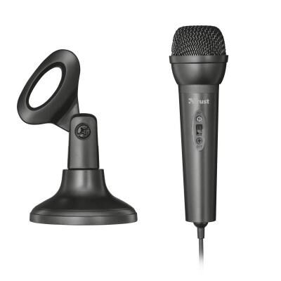 Микрофон Trust All-round Microphone 3.5mm Black (22462) фото в интернет магазине WiseSmart.com.ua