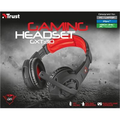Наушники Trust GXT 310 Gaming Headset (21187) фото в интернет магазине WiseSmart.com.ua