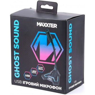 Микрофон Maxxter Ghost Sound фото в интернет магазине WiseSmart.com.ua