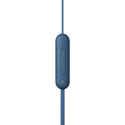 Наушники Sony WI-C100 Blue (WIC100L.CE7) фото в интернет магазине WiseSmart.com.ua
