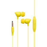Дротові навушники вакумні з мікрофоном Celebrat 3.5 mm G7 Comfortable wearing 1.2 m Yellow