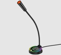 Микрофон игровой MeeTion MT-MC14 с RGB подсветкой, черный