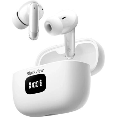 Наушники Blackview TWS AirBuds 8 White (6931548315971) фото в интернет магазине WiseSmart.com.ua