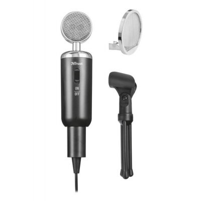 Микрофон Trust Madell Desk 3.5mm Black (21672) фото в интернет магазине WiseSmart.com.ua
