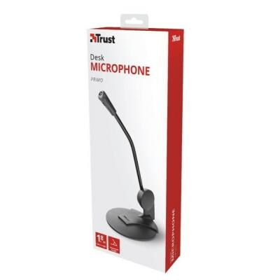 Микрофон Trust Primo Desk 3.5mm (21674) фото в интернет магазине WiseSmart.com.ua