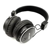 Беспроводные Bluetooth наушники Atlanfa AT-7611 Black c MP3 плеер, FM радио приемником и микрофоном