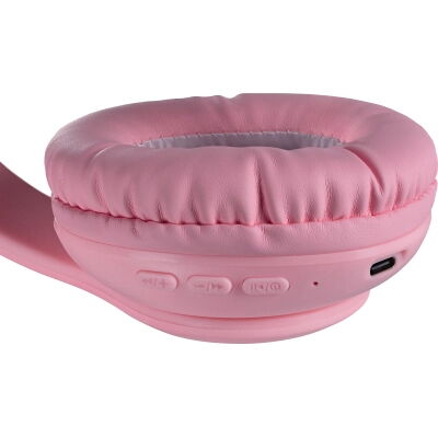 Наушники Defender FreeMotion B505 LED Bluetooth Pink (63505) фото в интернет магазине WiseSmart.com.ua