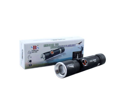 Фонарь светодиодный тактический LED USB Police BL-616-T6 (007070) фото в интернет магазине WiseSmart.com.ua