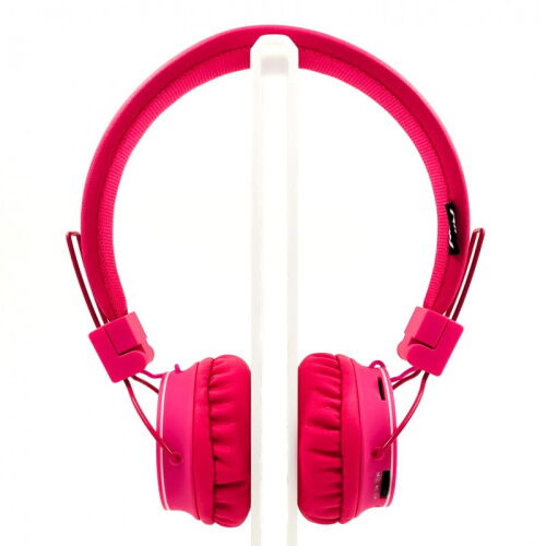 Беспроводные Bluetooth Наушники с MP3 плеером NIA-X2 Радио блютуз Розовые фото в интернет магазине WiseSmart.com.ua