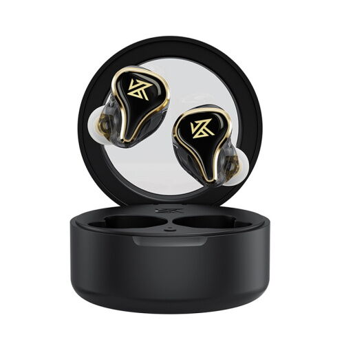 Беспроводные Bluetooth наушники KZ SK10 с игровым режимом (Черный) фото в интернет магазине WiseSmart.com.ua