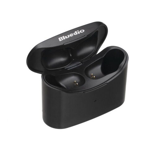 Беспроводная гарнитура Bluedio T Elf 2 TWS Bluetooth стерео наушники Чёрные фото в интернет магазине WiseSmart.com.ua
