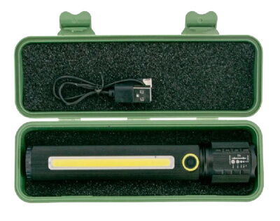 Мощный фонарь BL-C73-P50 с встроенным аккумулятором HMD ЗУ microUSB/ 86-26836 фото в интернет магазине WiseSmart.com.ua
