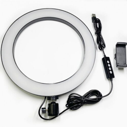 Студийная 360° светодиодная LED лампа на штативе с держателем для телефона 26 см XPRO LIVE LIGHT 26 фото в интернет магазине WiseSmart.com.ua
