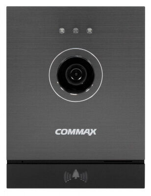Комплект видеодомофона Commax CIOT-700M + CIOT-D20M (A) c коммутатором на 4 порта Blue фото в интернет магазине WiseSmart.com.ua