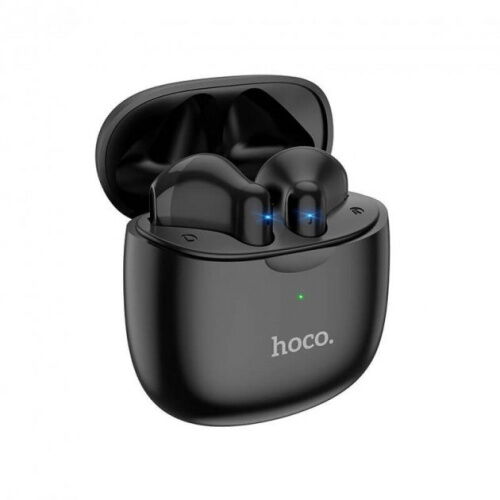 Беспроводные наушники Hoco ES56 TWS Type C Bluetooth V5.1 30/320mAh 4h помощник Siri LED индикатор Black фото в интернет магазине WiseSmart.com.ua