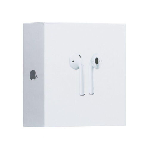 Беспроводная гарнитура Apple Airpods 2 High Copy Bluetooth стерео наушники Белые фото в интернет магазине WiseSmart.com.ua