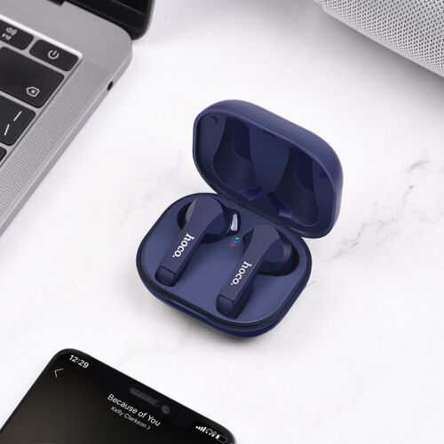 Bluetooth наушники HOCO ES34 (Синий) 872199 фото в интернет магазине WiseSmart.com.ua