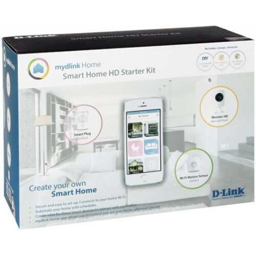 Комплект умный дом D-Link DCH-100KT + Kit фото в интернет магазине WiseSmart.com.ua