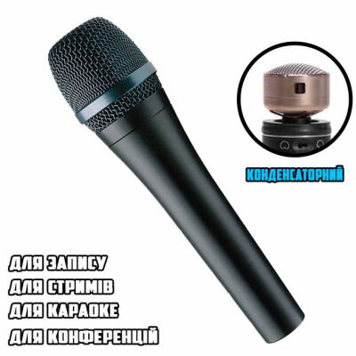 Студийный вокальный микрофон проводной Clear Sound CS965 фото в интернет магазине WiseSmart.com.ua