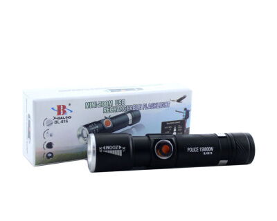 Фонарь светодиодный тактический LED USB Police BL-616-T6 (007070) фото в интернет магазине WiseSmart.com.ua