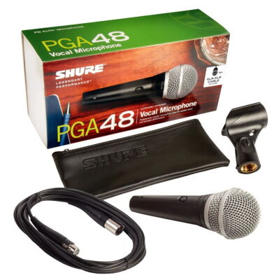Микрофон вокальный Shure PGA48-XLR фото в интернет магазине WiseSmart.com.ua