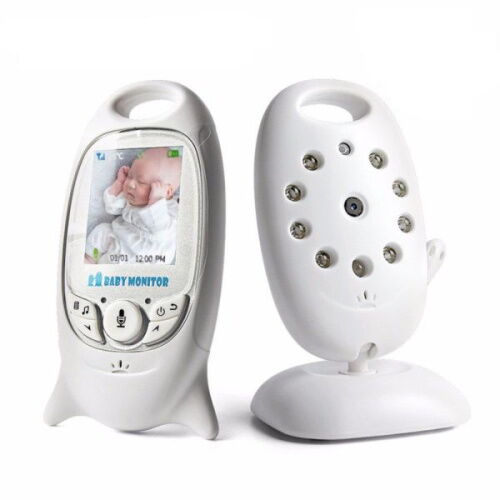 Видеоняня Baby monitor VB601 беспроводная с обратной связью и датчиком температуры Белый (100236) фото в интернет магазине WiseSmart.com.ua