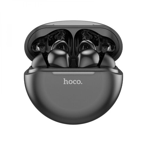 Стерео гарнитура TWS Hoco ES60 Type C Bluetooth V5.1 300 mAh Черный фото в интернет магазине WiseSmart.com.ua