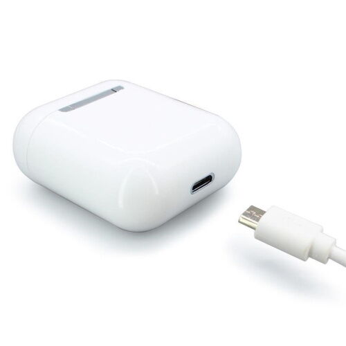 Беспроводные сенсорные Bluetooth наушники i12-TWS Белый (210045) фото в интернет магазине WiseSmart.com.ua