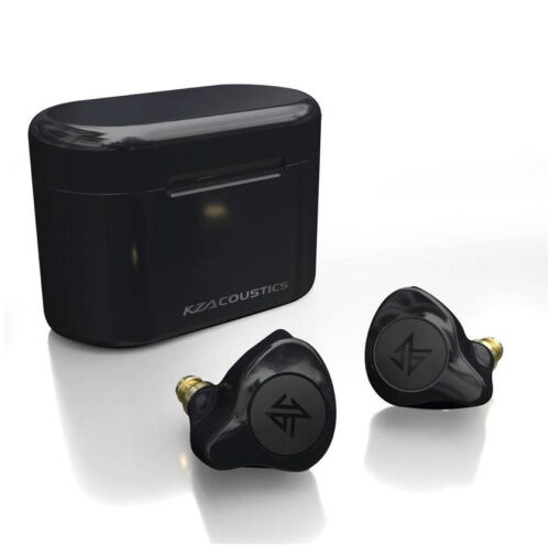 Беспроводные Bluetooth наушники KZ S2 с сенсорным управлением Черный (hpkzs2bl) фото в интернет магазине WiseSmart.com.ua