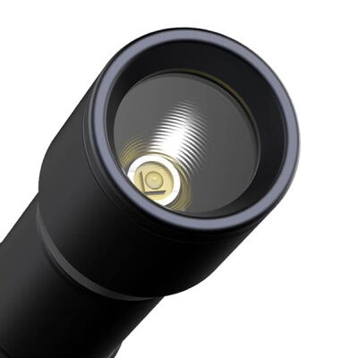 LED фонарик Xiaomi BEEBEST Portable Flashlight F1 (Черный) фото в интернет магазине WiseSmart.com.ua