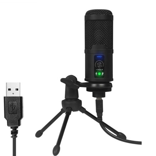 USB микрофон для ПК, ноутбука, студий для записи звука Savetek M3, профессиональный, конденсаторный (100795) фото в интернет магазине WiseSmart.com.ua